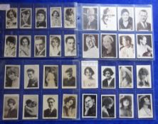 Trade cards, 14 x Film & Cinema related periodical issue sets, mainly from the 1920's. Issuers