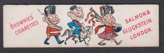 Cigarette card, Salmon & Gluckstein, Occupations, type card, 'The Army' (gd) (1)