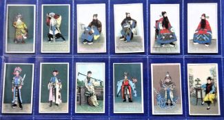 Cigarette cards, Richmond Cavendish, Chinese Actors & Actresses (set 28 cards) (a few fair,