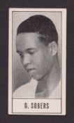 Trade cards, Barratt Test Cricketers A series (set 35 cards gd/vg) plus B series (43/48, missing