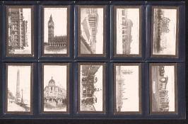 Cigarette cards, South Wales Tobacco Manufacturing Co, Views of London (set 25 cards), (some light