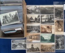 Postcards, Postal History, a selection of approx. 350 cards of the Third Reich period of Germany,