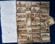 Advertising, 5 sets of Au Bon Marche cards each with 6 cards to comprise Stages Of A Life In The