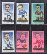 Trade cards, Kiddy's Favourites, Popular Footballers, Yanky Bubble Gum backs (coloured ), 6