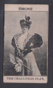 Cigarette card, Gloag, Beauties 'PLUMS' (Black & White, Challenge Flat), type card, ref H186 picture