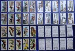 Cigarette cards, 3 sets, Ogden's Poultry 1st Series (no Ogden's on front), Faulkner's Angling, Adkin