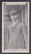 Cigarette card, Rutter, Cricketers Series, type card, no 16, Mr F.S. Jackson, Yorkshire (gd) (1)