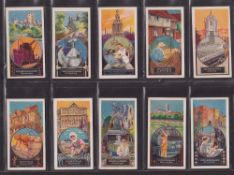 Cigarette cards, Pattreiouex, The English & Welsh Counties (set 52 cards) (gen gd)