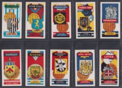 Trade cards, Johnny Bunny, Football Clubs & Badges (set, 25 cards) (ex)