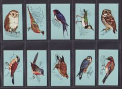 Trade cards, Tetley Tea British Birds (set 48 cards) (vg)