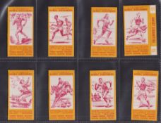 Trade cards, Comet Sweets, Olympic Achievements (Package issue) (set, 16 cards) includes Jesse Owens