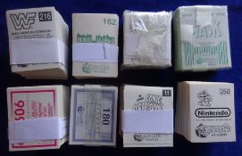 Trade card stickers, Merlin, 8 complete / near complete sets (not all sets checked), Mask, WF