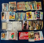 Trade cards, Mixture of loose cards in box, including Panini Smash Hits various series (approx. 60),