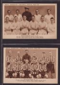 Trade cards, Boys Magazine, 12 x Football teams , HB146/3.1 1923/24 (set 6 cards P sized), plus
