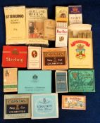 Advertising, Cigarette packets, 17 packets, 7 'Live' packets (two still sealed) plus 10 others