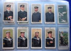 Cigarette cards, over 500 cards in types and part sets in modern album, including Churchman