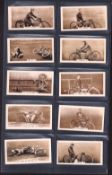 Cigarette cards, Pattreiouex, Dirt Track Riders (photographic, set 54 cards) (gen gd a few fair,