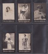 Cigarette cards, Ogden's, Guinea Gold, General Interest Numbered, 5 scarce cards, nos 1000 (back
