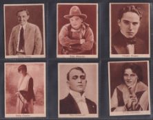 Cigarette cards, Holland, Universal Cigarette Works, Film Stars, (Numbered 1 - 138) 'L' size, 119/