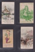 Cigarette card non inserts, USA, 12 issues, including Capadura, Quakeress, Crystal Spring,