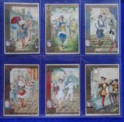 Trade cards, Liebig 12 sets, S405, S385, S327, S391, S418, S432, S431, S428, S415, S413, S375,