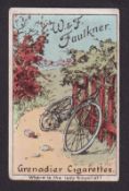 Cigarette card, Faulkner's, Puzzle Series (Grenadier Cigarettes), type card, Where is the lady