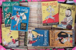 Magazines, Lilliput and Men Only magazines for men, a selection of approx. 150 1930s/40s and 50s