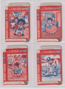 Trade cards, Clevedon Confectionery, Noddy (Liquorice Cigars, Package Issue) (set, 18 cards) all