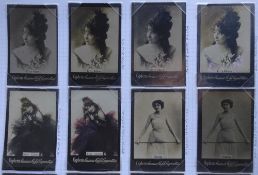 Cigarette cards, Ogden's Guinea Gold. Base F set 360S Actresses subset 27 cards (set 10 cards number