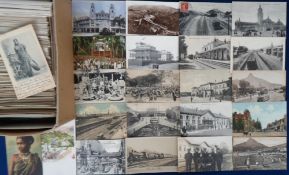 Postcards, Foreign, a mix of over 700 foreign cards and photographs. With approx. 380 postcards
