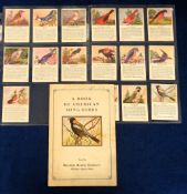 Trade cards, USA, Reichert Baking Company, Book of American Song Birds, special album together