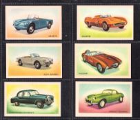 Cigarette cards, JL Tobacco Co Limited, Motor Cars (set 75 cards) believed to be a Malta issuer (