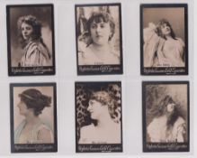 Cigarette cards, Ogden's, Guinea Gold, Actors & Actresses, 'L' size, Base M, List MX2 (c) 360/362