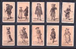 Cigarette cards, Australia, Sniders & Abrahams, Street Criers in London, 47/60 (fair/gd)