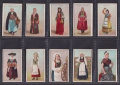 Trade cards, Maynard's, Girls of All Nations (49/50, missing Cadore Girl (Tyrol)) (gen. gd)