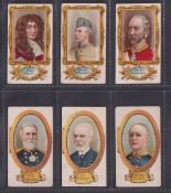Cigarette cards, Military / Naval, 11 cards by Players, England's Naval Heroes (3), all Wide Desc,