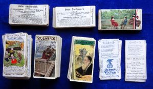 Trade cards, Germany, Stollwerck over 320 cards from many various series, only very small