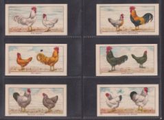 Trade cards, Netherlands, Poultry issue J F Reim - Vogels en Kippen 3rd serie, 70 cards (gd/vg)