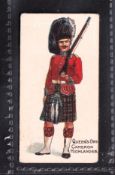 Cigarette card, Orlando Cigarette & Cigar Co, Home & Colonial Regiments, type card, Queen's Own