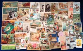 Continental trade cards, a collection of approx. 100 cards in part-sets and odds, several
