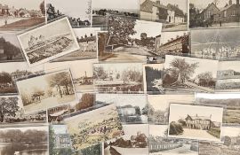 Postcards, Yorkshire, a selection of approx. 66 cards, with RPs of the Hunt Goldsborough Hall,