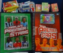 Trading cards, Football, box containing large selection of items, including Topps Premier Stars