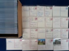 Postal Stationery, German postcards approx. 450 mainly 1980s pictorial cards with pre-printed stamps