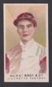 Cigarette card, Japan, Murai Bros, General Interest Series, type card, Jockey, Mornington Cannon (
