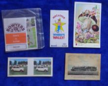 Cigarette and trade cards, Shoebox containing quantity of cigarette, cigar and trade cards many