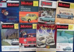 Transportation, Motoring, Magazines, a selection of 100+ motoring magazines dating from the early to