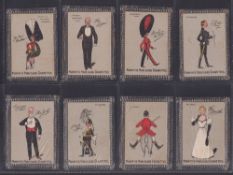 Cigarette cards, Muratti, Caricatures (Four Brands), 'M' size (set of 15 cards all in sealed packets