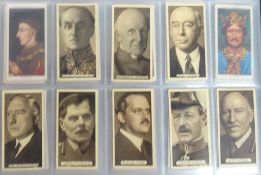 Cigarette cards, Crate containing large quantity of cigarette cards in 2 large sized modern albums