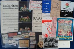 Ephemera, a collection of 300+ items of assorted ephemera dating from 1823 to approx. 1970 to