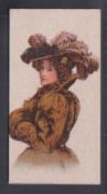 Cigarette card, Fraenkel Bros, Beauties 'GRACC', type card, ref. H59, picture no 2 (cut slightly off